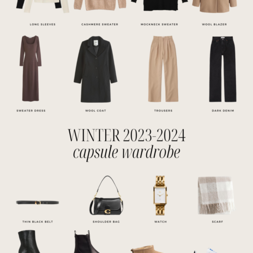 Spring Capsule Wardrobe Outfit Ideas Erika Marie