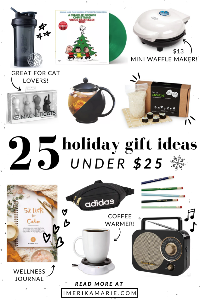 25 Holiday Gift Ideas Under $25