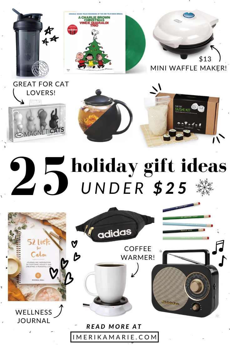 25 gift ideas under 25