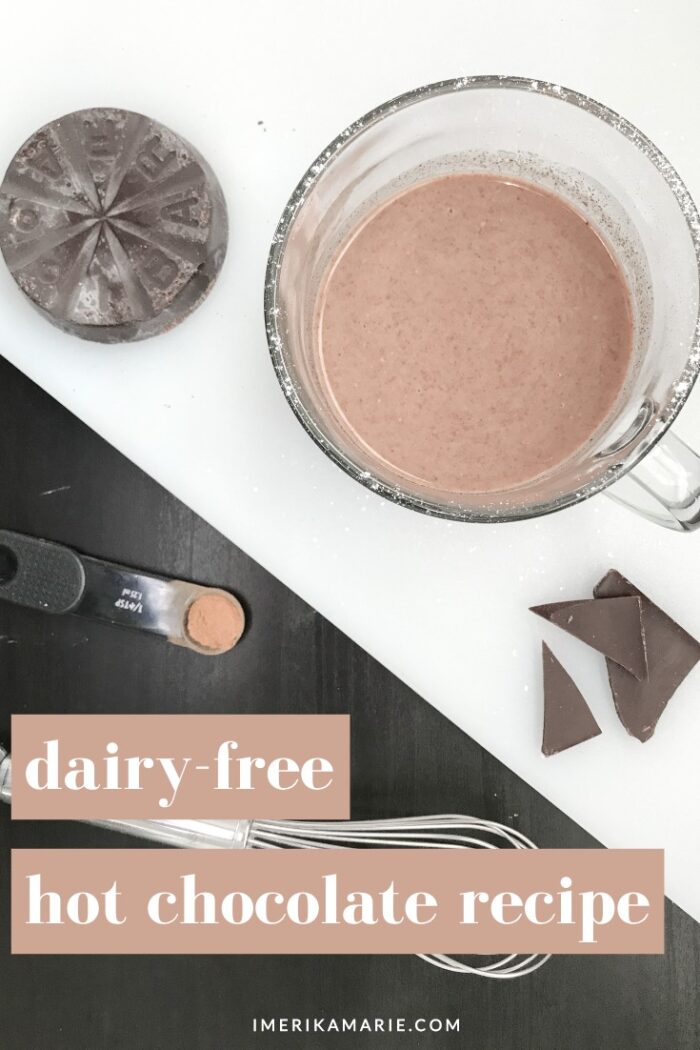 Dairy-Free Hot Chocolate Recipe -That Tastes Like the Real Thing