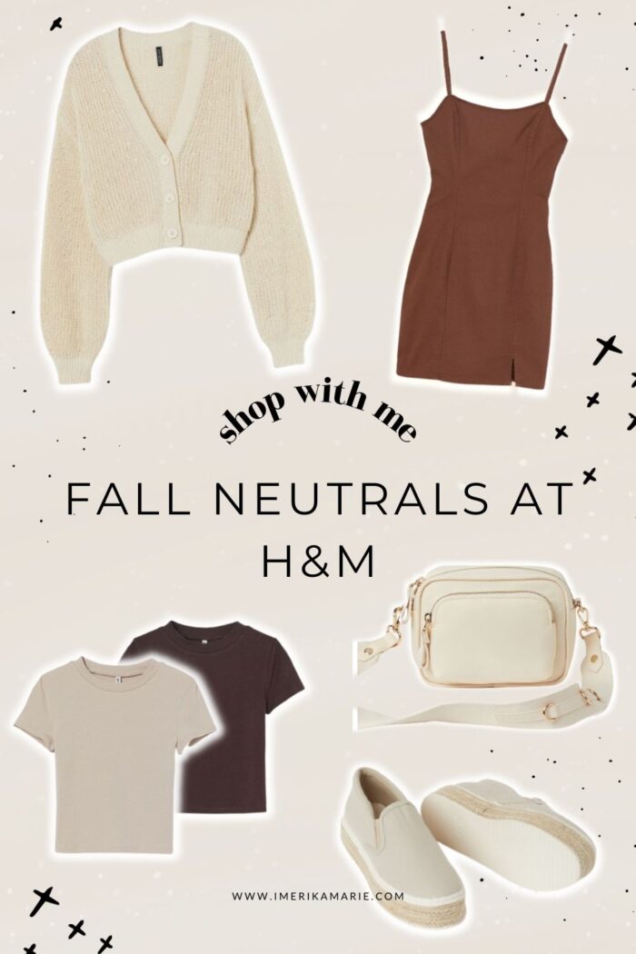 Shop With Me: Fall Neutrals at H&M