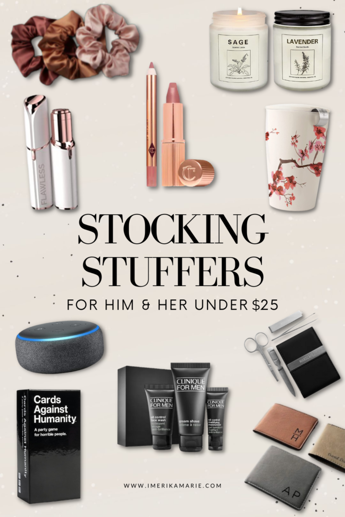 Stocking Stuffer Ideas for Men & Women Under $25