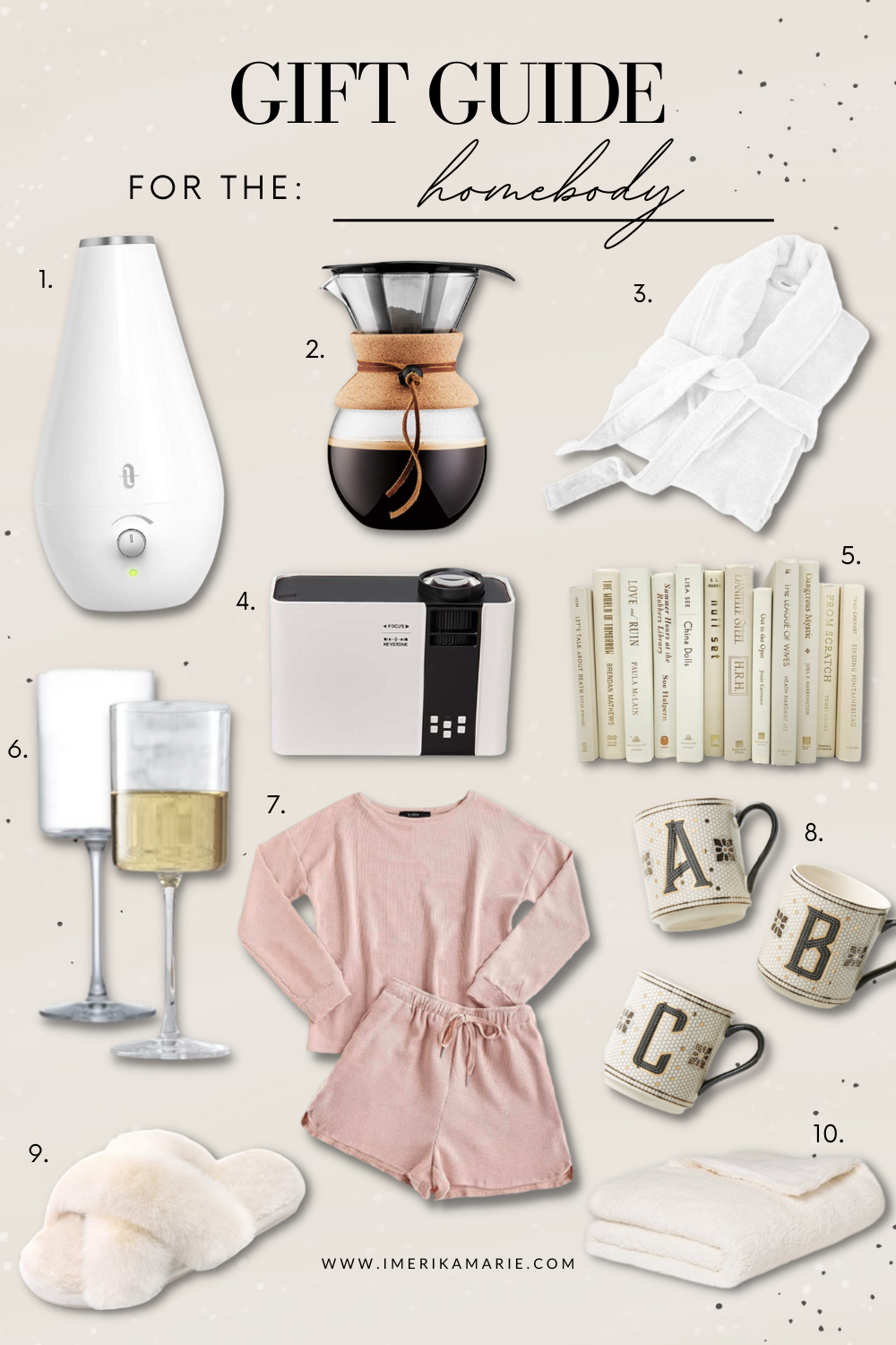 gift guide for her homebody