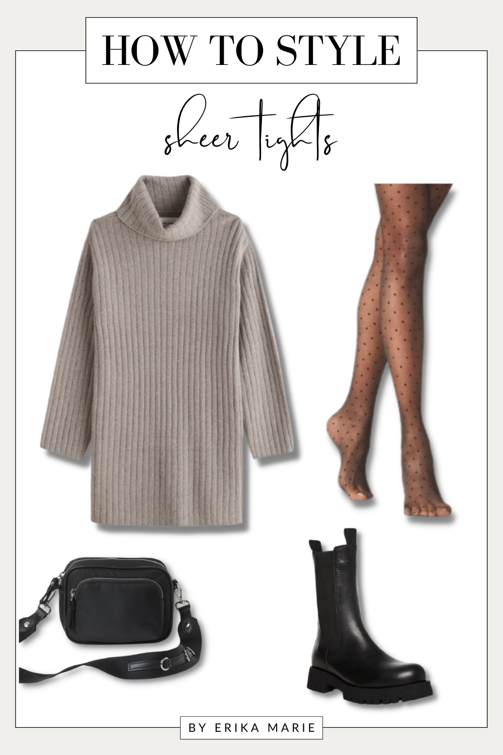 how to style sheer tights