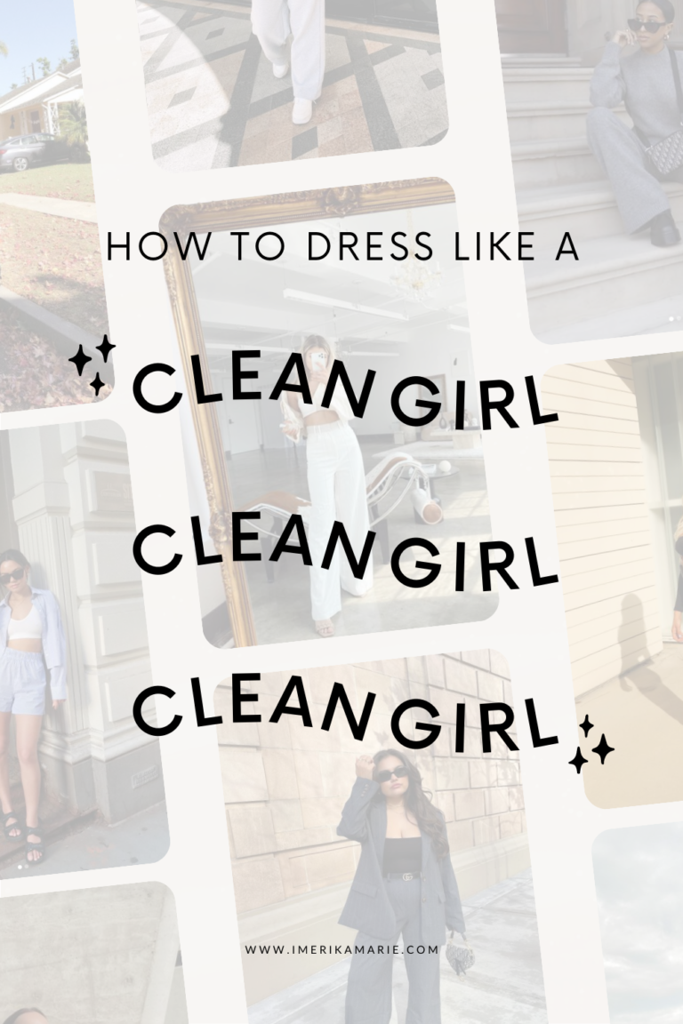 clean girl look