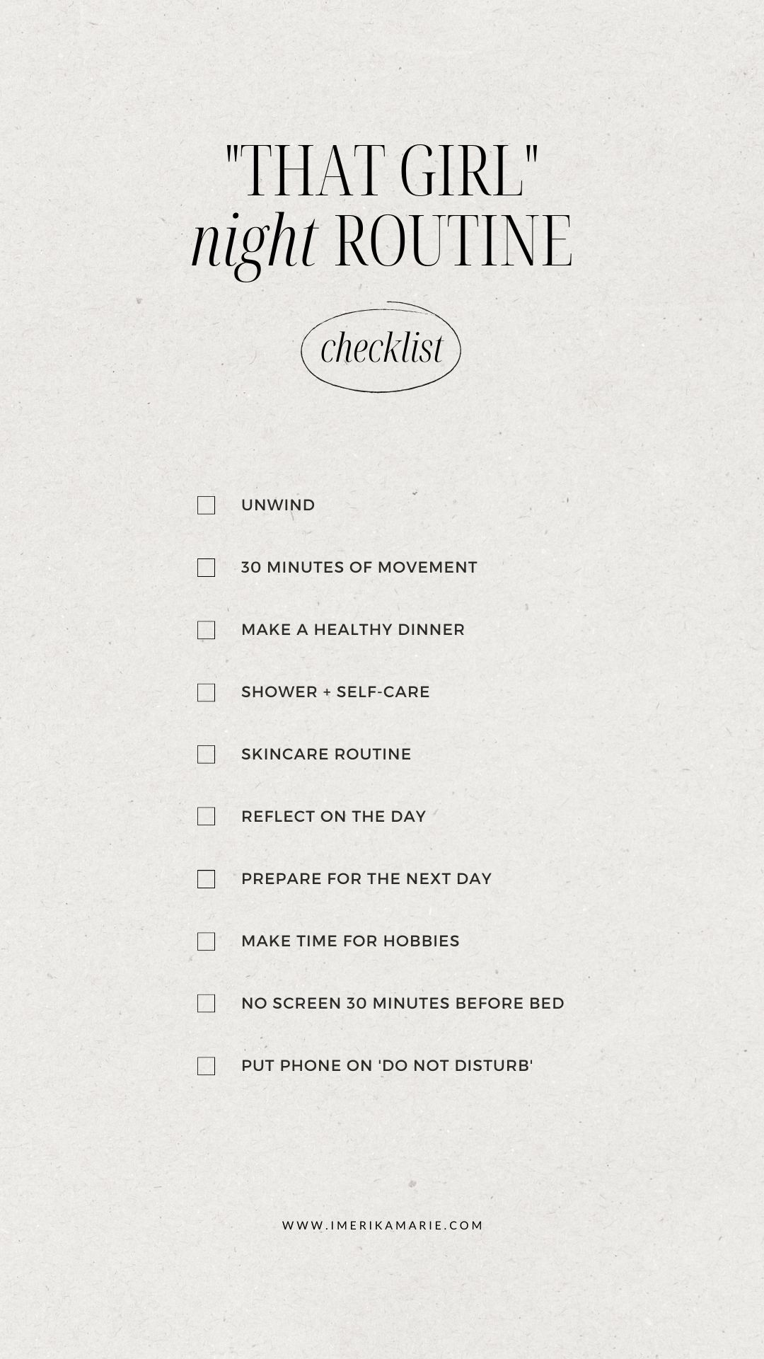 that-girl-night-routine-healthy-relaxing-free-checklist-erika