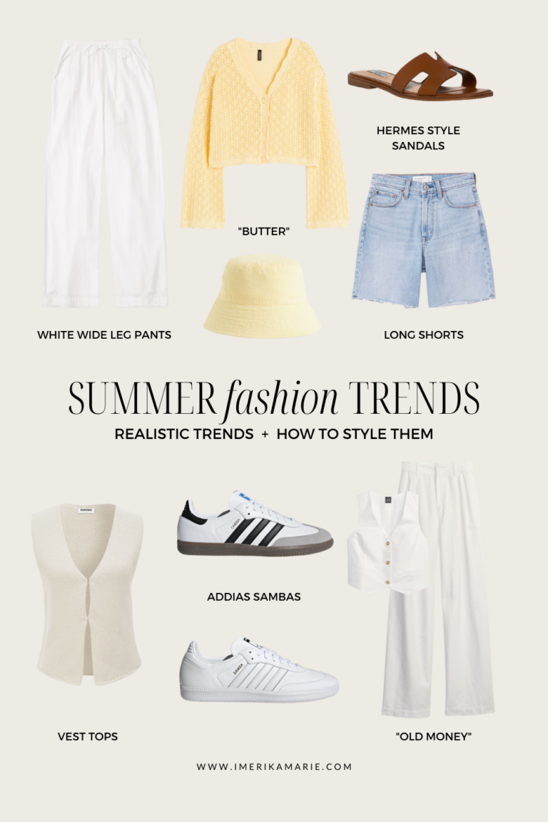 Summer 2023 Fashion Trends + How to Style Them