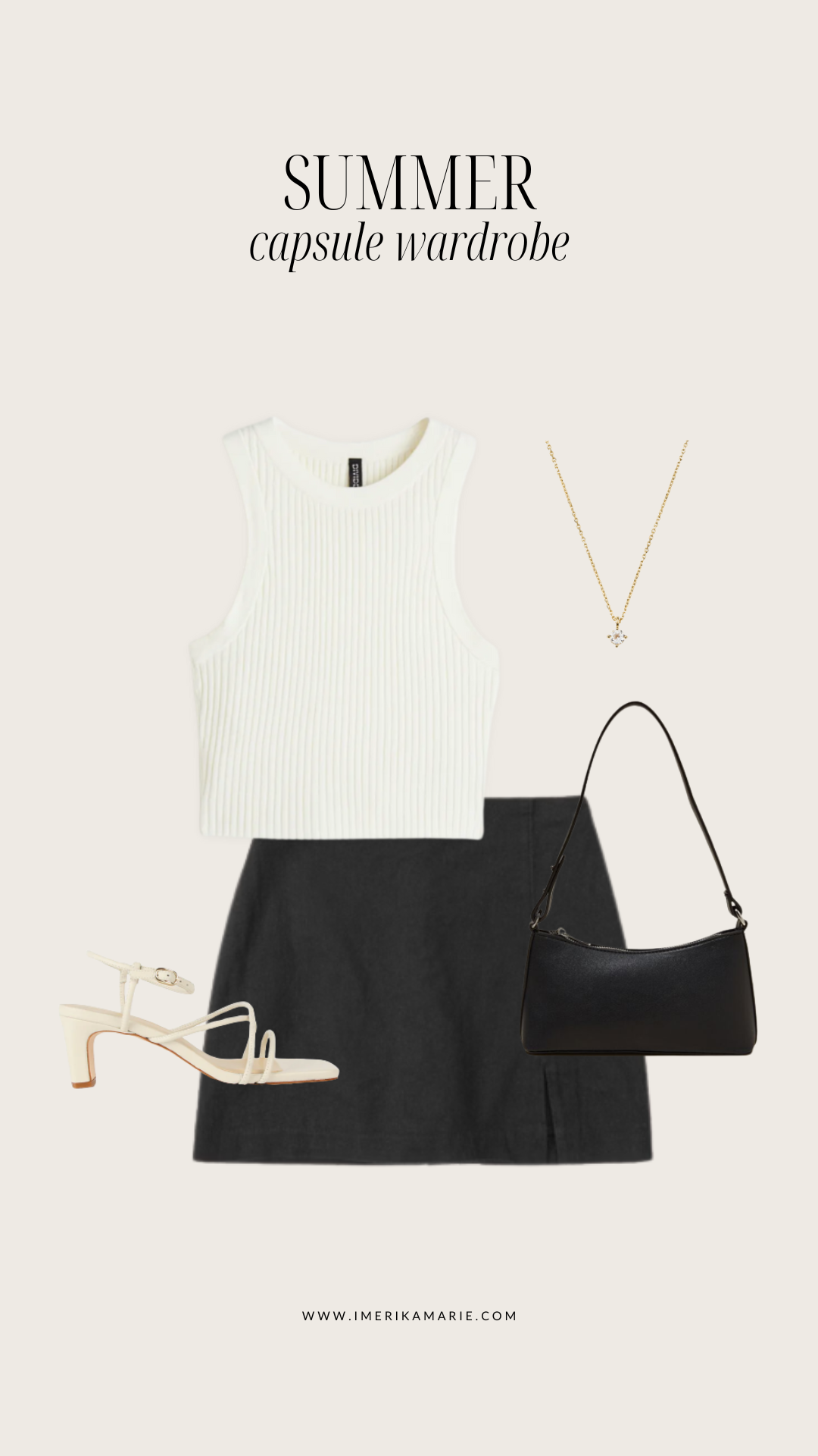 Summer 2023 Capsule Wardrobe + Outfit Ideas | Erika Marie