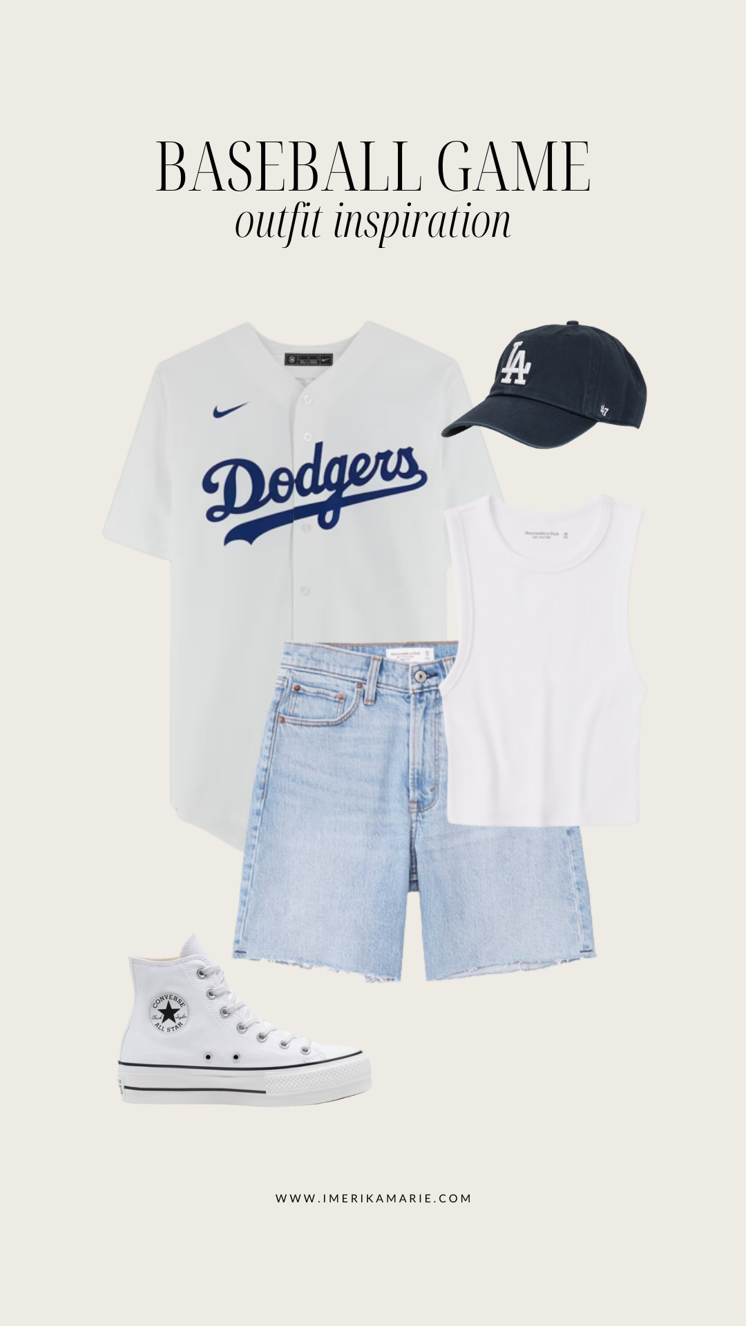baseball game outfit ideas summer