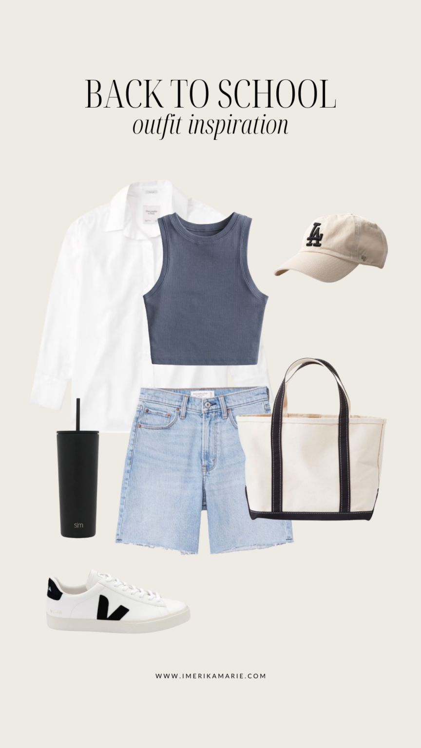 12 Back-to-School Outfit Ideas: College + High School | Erika Marie