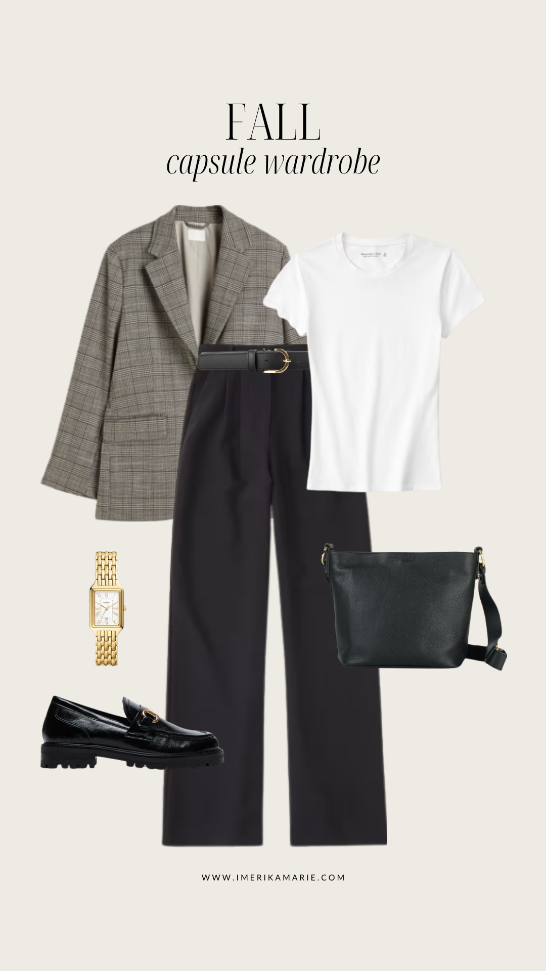 Fall 2023 Capsule Wardrobe + Outfit Ideas | Erika Marie