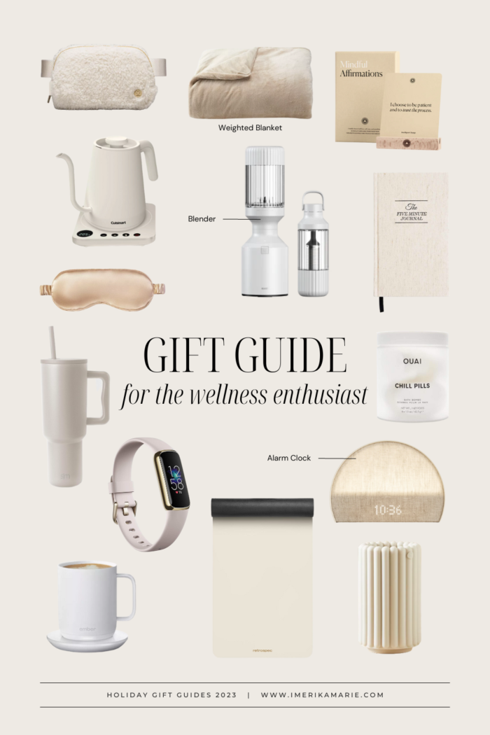 Holiday Gift Guide for The Wellness Enthusiast