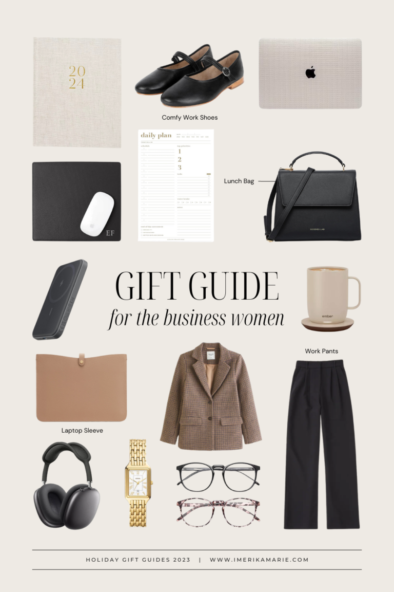 Holiday Gift Guide for The Business Women