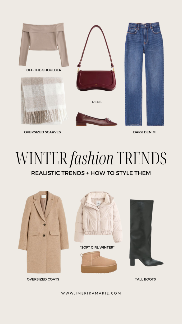 Winter 2023-2024 Fashion Trends + How to Style Them