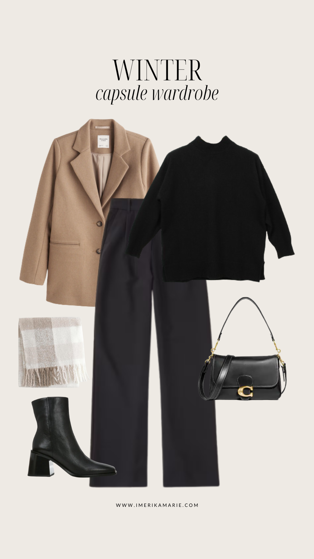 Winter 2023-2024 Capsule Wardrobe + Outfit Ideas | Erika Marie