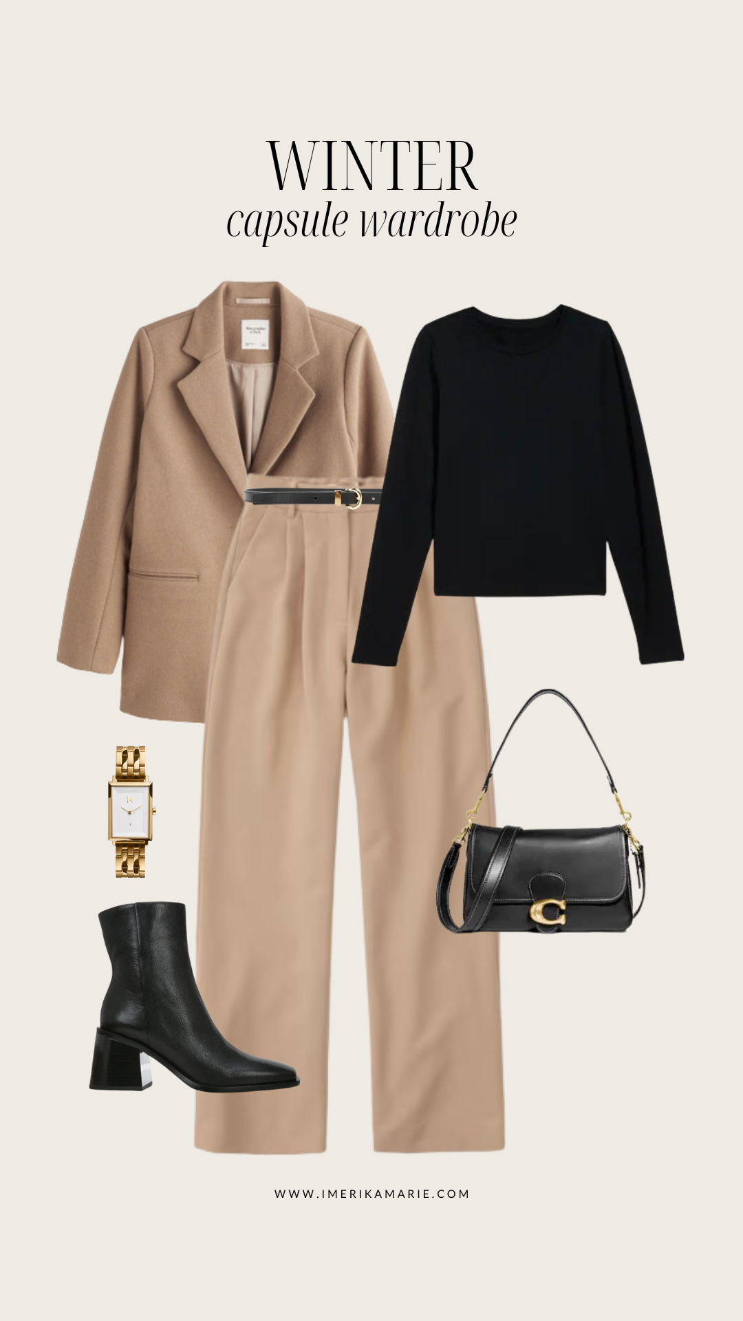 Winter 2023-2024 Capsule Wardrobe + Outfit Ideas | Erika Marie