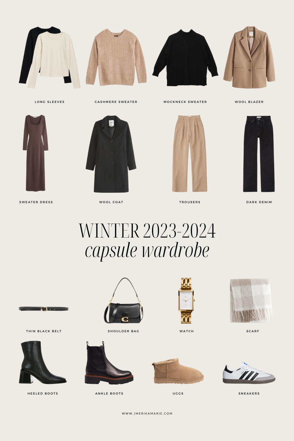The Ultimate Capsule Wardrobe Items You Need for Winter 2023