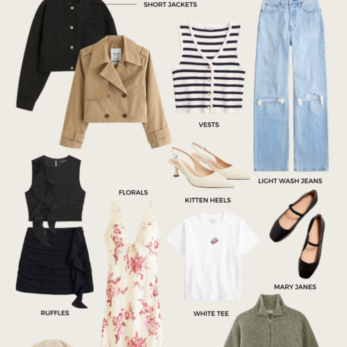 Early Spring Fashion Finds: H&M, Abercrombie & Fitch and MANGO | Erika ...