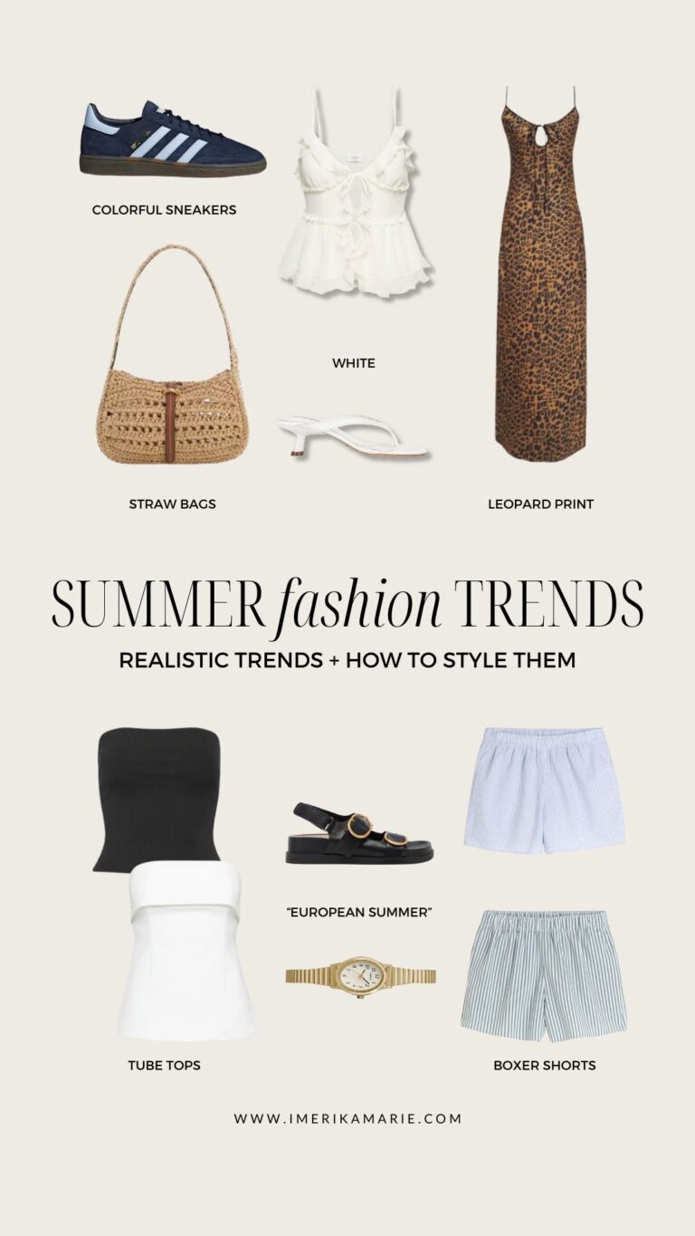 Summer 2024 Fashion Trends + How to Style Them