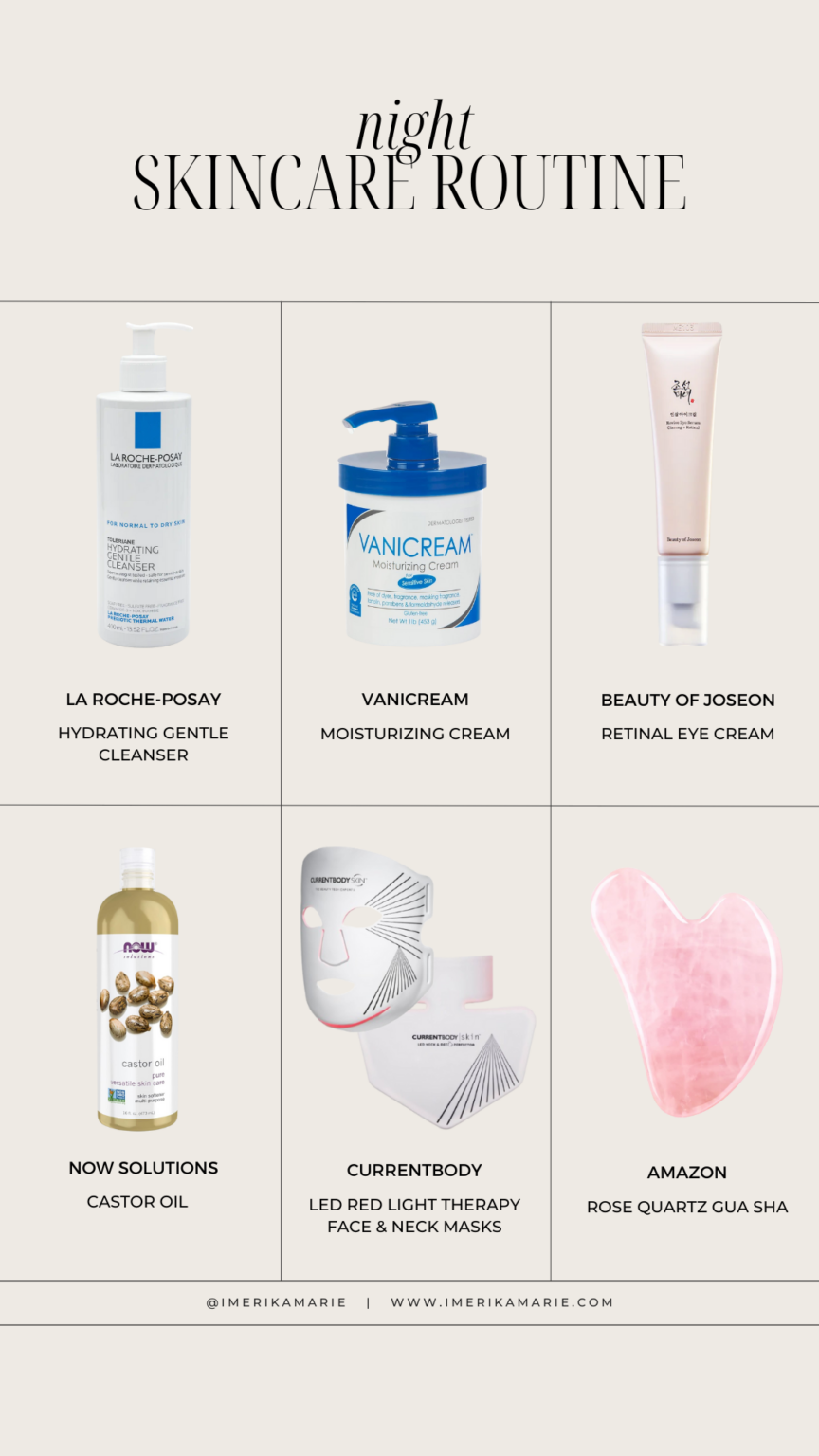 My Current Skincare Routine for Glowing, Youthful Skin Erika Marie