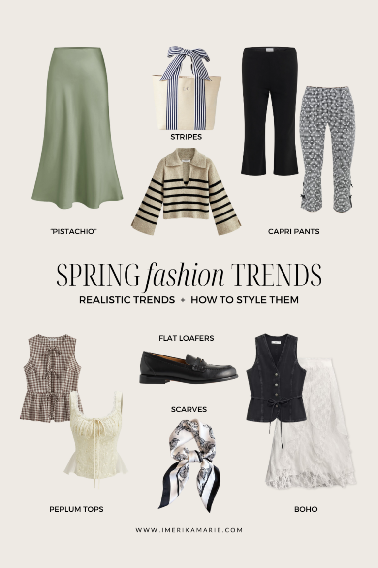 Spring 2025 Fashion Trends + How to Style Them