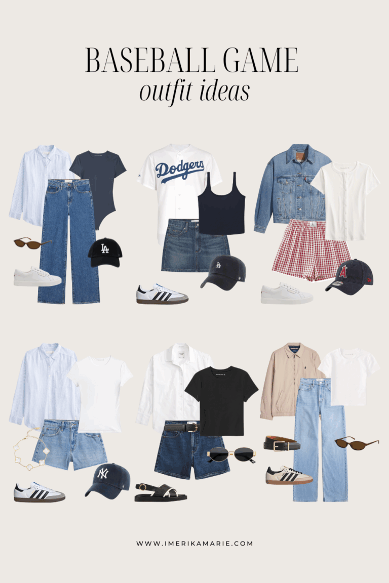 6 Baseball Game Outfit Ideas