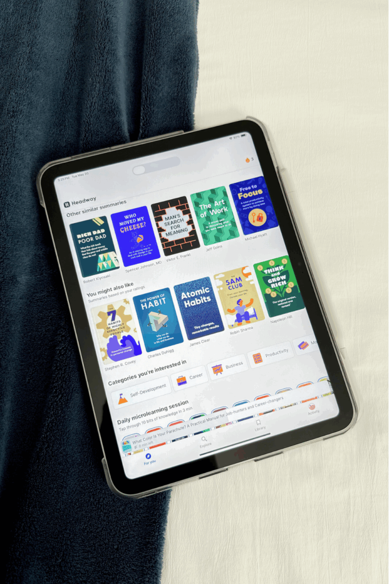 Headway App Honest Review: The Best Book Summary App for Busy Readers?