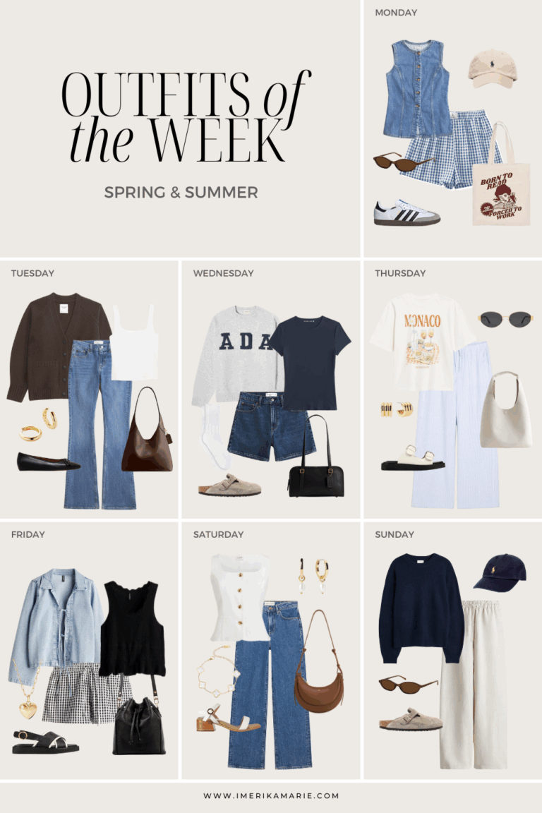 Outfits of the Week: Casual Spring & Summer Outfits