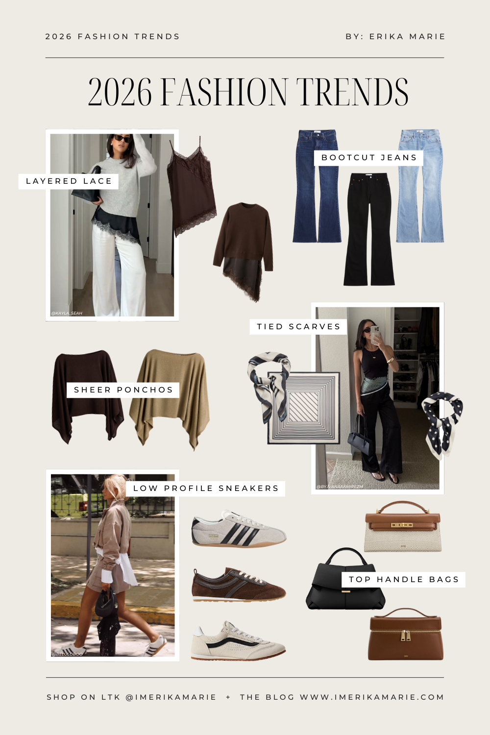 2026 Realistic Fashion Trends + How to Style Them | Erika Marie